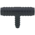 Product Image of 1" x 1" x 1/2" PVC Barbed Insert Reducing Tee (Insert x Insert x Insert)