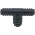 Product Image of 1" x 1" x 1-1/4" PVC Barbed Insert Reducing Tee (Insert x Insert x Insert)