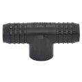 Product Image of 1-1/4" x 1-1/4" x 1" PVC Barbed Insert Reducing Tee (Insert x Insert x FIPT)