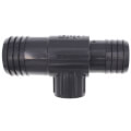 Product Image of 1-1/2" x 1-1/4" x 3/4" PVC Barbed Insert Reducing Tee (Insert x Insert x FIPT)