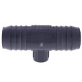 Product Image of 1-1/2" x 1-1/2" x 1/2" PVC Barbed Insert Reducing Tee (Insert x Insert x FIPT)