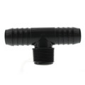 Product Image of 1" Barbed PVC Tee (Insert x Insert x MIPT)