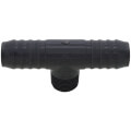 Product Image of 1" x 1" x 3/4" PVC Barbed Insert Reducing Tee (Insert x Insert x MITP)