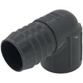 Product Image of 1-1/2" x 1-1/4" 90° PVC Insert Reducing Elbow (Insert x FIPT)