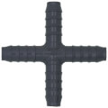 Product Image of 1/2" PVC Barbed Insert Cross (Insert x Insert x Insert x Insert)