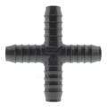 Product Image of 3/4" PVC Barbed Insert Cross (Insert x Insert x Insert x Insert)