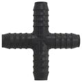 Product Image of 3/4" PVC Barbed Insert Cross (Insert x Insert x Insert x Insert)