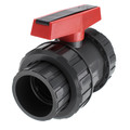 Product Image of 2-1/2" Gray PVC True Union Ball Valve