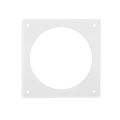 Product Image of 4" White Plastic Interior Wall Trim Plate
