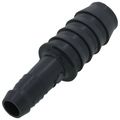 Product Image of 3/4" x 3/8" PVC Barbed Insert Spiral Coupling (Insert x Spiral Barb)