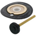 Product Image of Diaphragm Drop-In Kit for Flushboy & Flushboy Ultra Valves for Water Saver Toilets (3.5 GPF)