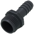 Product Image of 3/4" x 1/2" PVC Barbed Insert Reducing Male Hose Adapter (Male Hose x Insert)