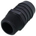 Product Image of 1" x 1-1/4" PVC Barbed Insert Reducing Male Adapter (MIPT x Insert)