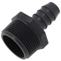 Product Image of 1-1/4" x 3/4" PVC Barbed Insert Reducing Male Adapter (MIPT x Insert)