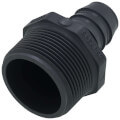 Product Image of 1-1/2" x 1" PVC Barbed Insert Reducing Male Adapter (MIPT x Insert)