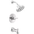 Product Image of Nicoli Monitor 14 Series H2Okinetic Tub and Shower (Chrome), 144749