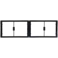 Product Image of 30" x 6" (1) or 14" x 6" (2) Windowed Return Air Grill Wall Frame, Clear Film for Restriction of Dirt and Air
