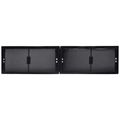 Product Image of 30" x 6" (1) or 14" x 6" (2) Filtered Return Air Grill Wall Frame, for Clean Air Flow