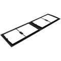 Product Image of 30" x 8" (1) or 14" x 8" (2) Standard Return Air Grill Wall Frame, for Unfiltered Air Flow