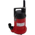Product Image of RL25U 115V, 1/4 HP, 1500 GPH Manual Aluminum Utility Pump w/ 10 ft. Cord (Red)