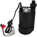 Product Image of RL-MP25 115V, 1/4 HP, 2200 GPH Manual Plastic Submersible Utility Pump, 8 ft. Cord (Black)