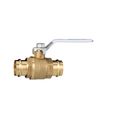 Product Image of 1-1/4" Full Port Press 2-Piece Brass Ball Valve, LFFBV-3-PRESS-M2 (Lead Free)