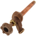 Product Image of Model 14 6", 1/2" x 3/4" Sweat Inlet Wall Faucet w/ Metal Handle