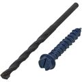 Product Image of 1/4" x 1-3/4" Slotted Hex Washer Head Concrete Screw Anchor (Pack of 100)
