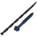 Product Image of 1/4" x 2-1/4" Slotted Hex Washer Head Concrete Screw Anchor (Pack of 100)