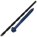 Product Image of 1/4" x 2-3/4" Slotted Hex Washer Head Concrete Screw Anchor (Pack of 100)