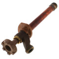 Product Image of Model 14 6", 1/2" FPT x 3/4" MPT Inlet Wall Faucet w/ Metal Handle