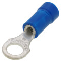 Product Image of Vinyl Insulated Expanded Closed Ring Terminal, 18-14 AWG, Bolt #10 (Copper)