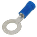 Product Image of Vinyl Insulated Closed Ring Terminal, 18-14 AWG, Bolt 1/4" (Copper)