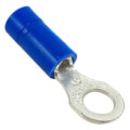 Product Image of Vinyl Insulated Closed Ring Terminal, 18-14 AWG, Bolt 3/8" (Copper)