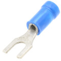 Product Image of Vinyl Insulated Fork Terminal, 18-14 AWG, Bolt #8 (Copper)