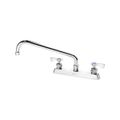 Product Image of Royal Series 8" Center Deck Mount Kitchen Faucet w/ 12" Spout