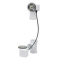 Product Image of TurnControl 17" - 24" PVC Plastic Tub Waste w/ 27" Cable - less Trim