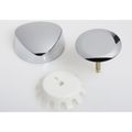 Product Image of TurnControl Overflow Drain Trim w/ Plastic Handle (Polished Chrome)