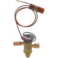 Product Image of RCZE-6-GA 1/2" x 5/8" ODF Thermal Expansion Valve w/ 30" Capillary (6 Ton)