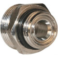 Product Image of Return Valve Seat, Short - for Stainless Steel Shut-Off/Balancing/Flow Meter Manifold (Nickel Plated Brass)