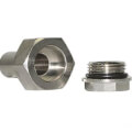 Product Image of Temperature Gauge Well for Stainless Steel Shut-Off/Balancing/Flow Meter Manifold (Nickel Plated Brass)
