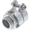 Product Image of 1/2" Malleable Iron BX-Flex Straight Squeeze Connector