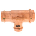 Product Image of 1-1/2" x 1-1/4" x 1" ProPress Copper Tee