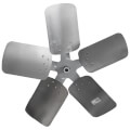 Product Image of 26" dia 24 deg 5/8" CW 5 Blade Fan, 155364P1S