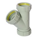 Product Image of 2" Labline Flame Retardant Polypropylene Acid Waste Wye, W372