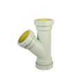 Product Image of 4" Labline Flame Retardant Polypropylene Acid Waste Wye, W374