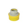 Product Image of 3" x 1-1/2" Labline Flame Retardant Polypropylene Acid Waste Loose Nut Reducing Coupling, W3931