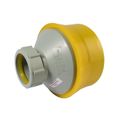 Product Image of 4" x 1-1/2" Labline Flame Retardant Polypropylene Acid Waste Loose Nut Reducing Coupling, W3941