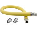 Product Image of Gas Hose, Free Spin Fittings, 1" NPT, 48" Long, HG-2E-48