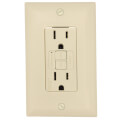 Product Image of Radiant Spec-Grade Self-Test GFCI Receptacle, 15A - Ivory (125V)